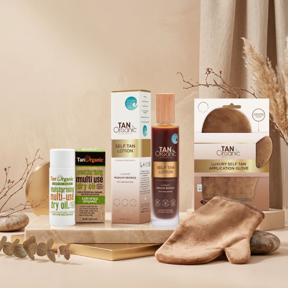 The Complete Glow Ritual Bundle - Mini Mudo + Lotion + Luxury Glove