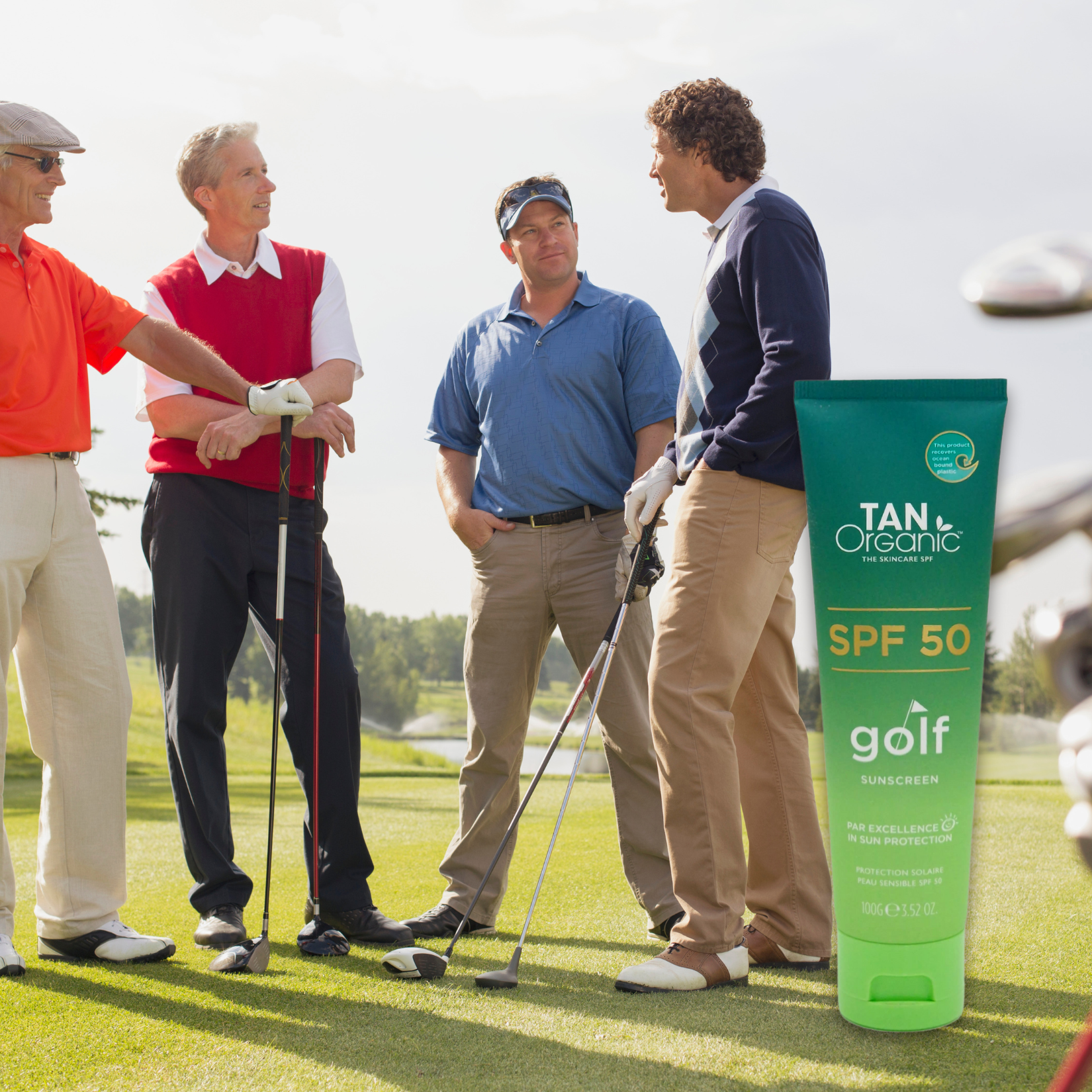TANORGANIC SPF 50 100G GOLF