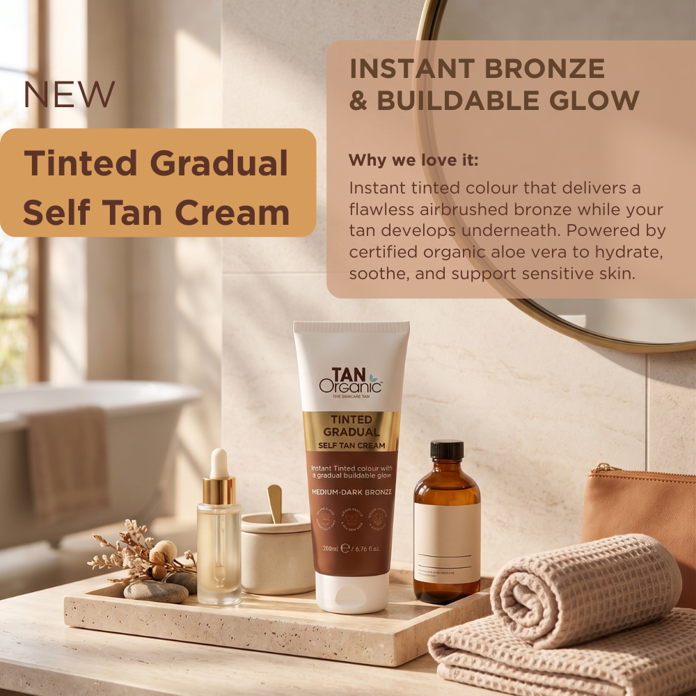TanOrganic Tinted Gradual Self Tan Cream - 200ml
