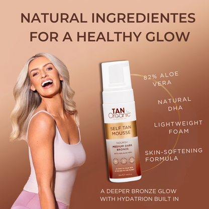 TanOrganic Self Tan Mousse - 120ml