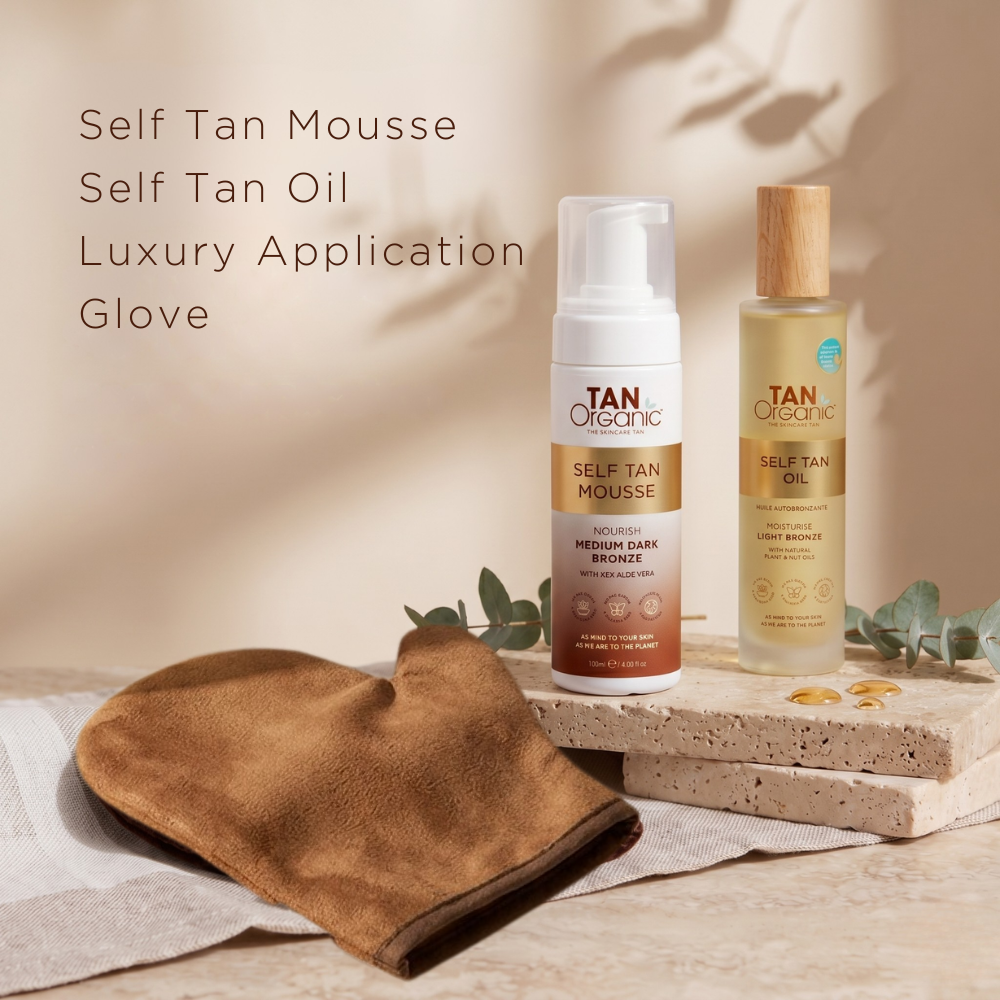 The RTE Summer Ready Edition -  Self Tan Oil + Self Tan Mousse + Luxury Glove