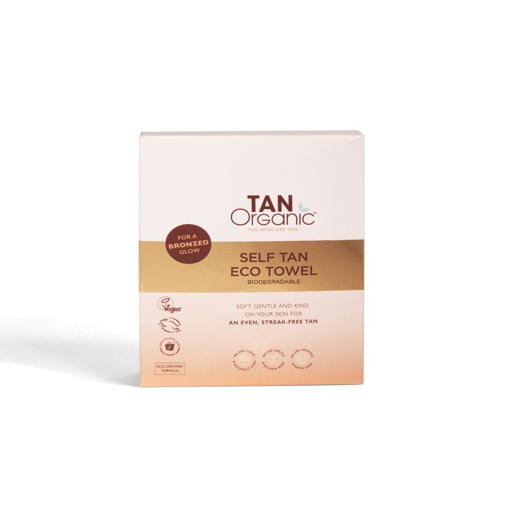TanOrganic Self Tan Eco Towels 10 X 10ml (10 Pack)