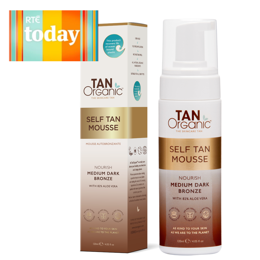 TanOrganic Self Tan Mousse - 120ml