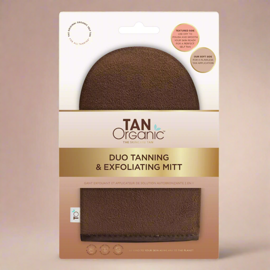 Duo tanning &amp; exfoliating glove 
